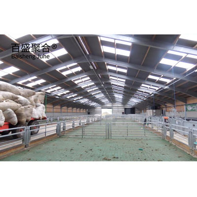 الهيكل الصلبي المعتمد ISO9001 2008/CE/BV لمزارع الدواجن والماعز المصنوعة