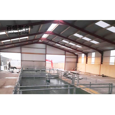 الهيكل الصلبي المعتمد ISO9001 2008/CE/BV لمزارع الدواجن والماعز المصنوعة