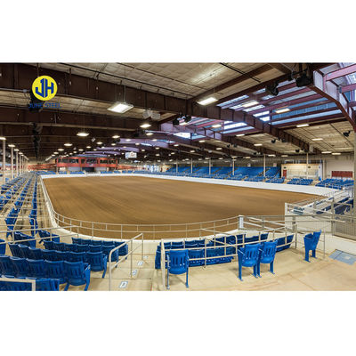 الفولاذ الخفيف Q345 Q235 الإطار الرئيسي Stadium Steel Structure Fast Installation Superior
