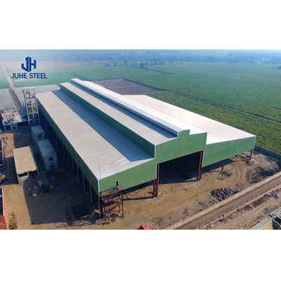 Q235/Q345B تصنيف الصلب البناء الإطار المعدني لمبنى ورشة العمل الجاهزة