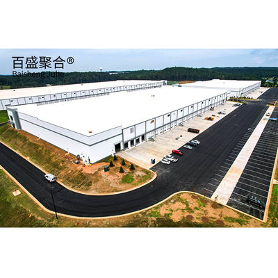 تم تصميم AutoCAD Quick Build Steel Structure Warehouse للتخزين اللوجستي