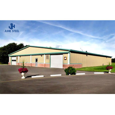 Modern Design Style Prefab Steel Workshop for Steel Structural Fabrication Construction (عملية صناعة الفولاذ المجهز من أجل بناء الهياكل الفولاذية)