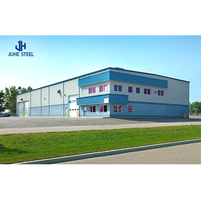 Modern Design Style Prefab Steel Workshop for Steel Structural Fabrication Construction (عملية صناعة الفولاذ المجهز من أجل بناء الهياكل الفولاذية)