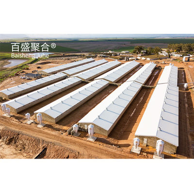 زيت الألومنيوم الزيت الزجاجي الزجاجي C.Z الشكل القناة الصلبة الدائمة تصميم منزل تربية الخنازير