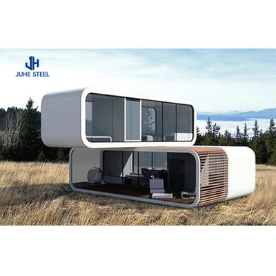 منزل حاويات قابلة للطي مع تصميم CAD / 3D