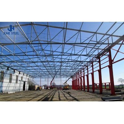 المباني ذات الهيكل الصناعي الصلبية المسبقة الصنع الاقتصادية مع معيار ASTM
