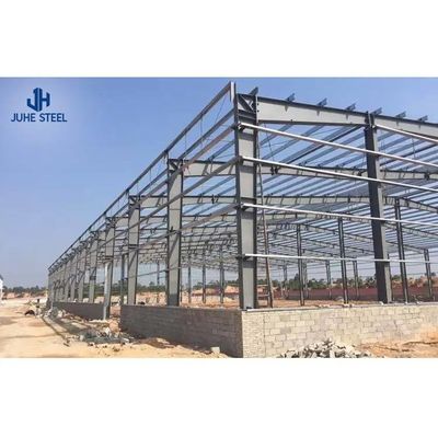المباني ذات الهيكل الصناعي الصلبية المسبقة الصنع الاقتصادية مع معيار ASTM