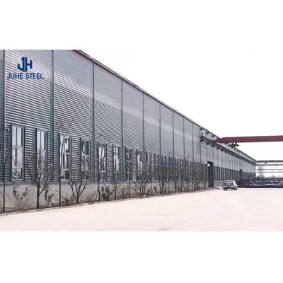Q235 Q355B الدرجة و GB المعيار الجهاز المعدني الفولاذي الهيكلي المجهز مسبقاً ورشة عمل مع 1