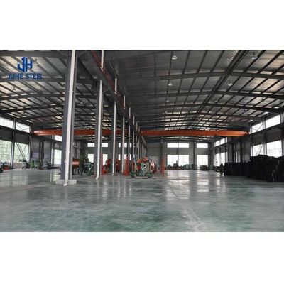 حزمة فولاذية صلبة على شكل H بسرعة بناء هيكل بناء صناعي معدني مُسبق الصنع لـ Hangar