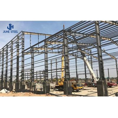 بناء مصنوع مسبقًا مع صلب منخفض الكربون Q235B/Q345B مع شهادة ISO9001 2008/CE/BV