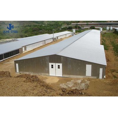 بناء مصنوع مسبقًا مع صلب منخفض الكربون Q235B/Q345B مع شهادة ISO9001 2008/CE/BV