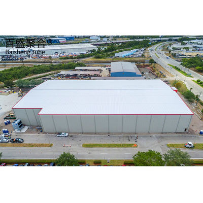 الثلاجة ذات البنية الفولاذية الجاهزة ذات البنية الشبكة الطويلة والصنف Q235B Q355B