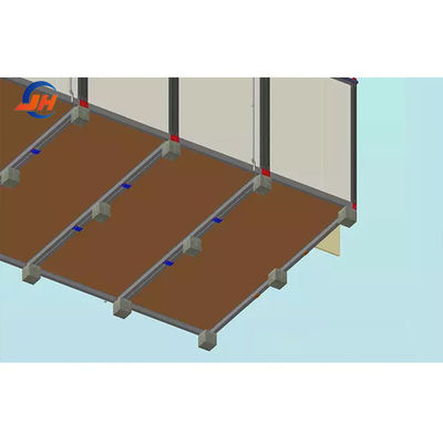 اليابان المزرعة الخضراء لهيكل الفولاذ مع تصميم مخصص ومستوى الفولاذ المطلي