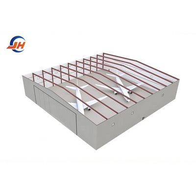 240x250 حجم خدمة معالجة لحام حاوية لهيكل الصلب الطائرات الخاصة مصنوعة