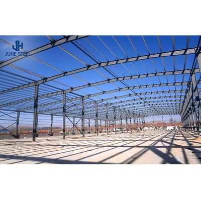 معيار ASTM Q235B/Q345B مبنى القياس الخفيف الإطار الفولاذي مخزن مبنى جاهز