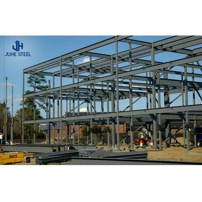 معيار ASTM Q235B/Q345B مبنى القياس الخفيف الإطار الفولاذي مخزن مبنى جاهز