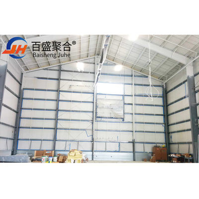 Q235/Q345B الدرجة الصلب الإطار البناء المستودع الجاهز مع AiSi المعيار