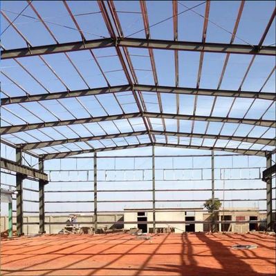 خدمة معالجة القطع مستودع تصنيع الهياكل الفولاذية للصناعة الخفيفة