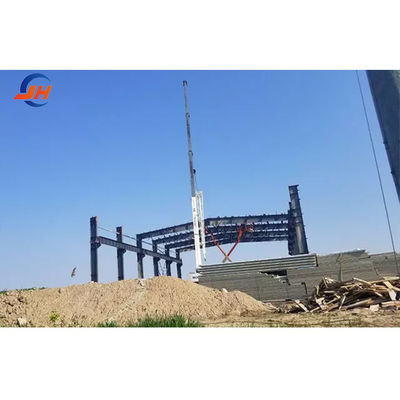 Q235B/Q345B بناء هيكل فولاذي من قبل مصنوع من الفولاذ منخفض الكربون للمستودعات في المزارع