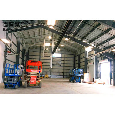 Steel Metal Frame Structure Storage Building Warehouse Prefabricated ورشة عمل محمولة
