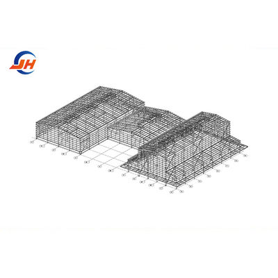 Steel Metal Frame Structure Storage Building Warehouse Prefabricated ورشة عمل محمولة