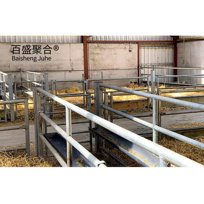 هيكل الفولاذ الخفيف ASTM المعيار بيت الماعز مصمم مزرعة جاهزة الخراف الماعز الحديد بيت الحظيرة