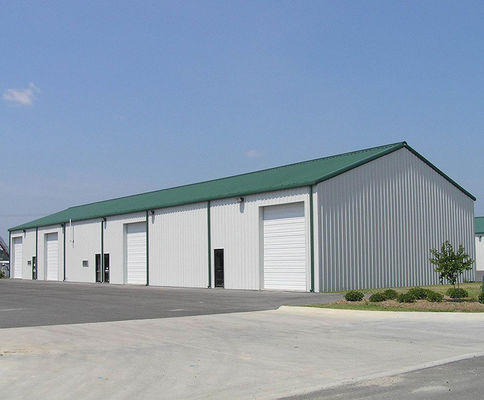 الصلب المنخفض الكربون Q235B/Q345B القياسية AiSi Steel Frame Structure Warehouse Drawings Plans