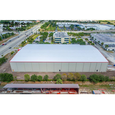 Steel Grade Prefab Metal Frame المباني الصناعية للزراعة