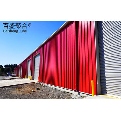 Steel Grade Prefab Metal Frame المباني الصناعية للزراعة