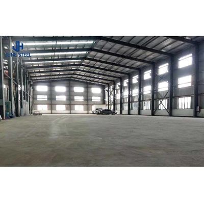 Q235 Q355B الدرجة الصلبة المرآب المعدن الإطار المستودع مع شكل C.Z الصلب القناة Purlin