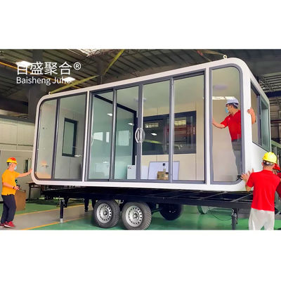 20ft 40ft الحاويات المنازل المتنقلة مكتب العمل بود للخارج المنزل المسبوق الحديث