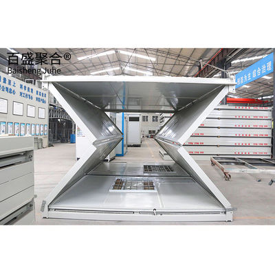 تجربة الراحة و مع منزلنا الحاويات 20/40ft PVC / ألومنيوم النوافذ المدرجة