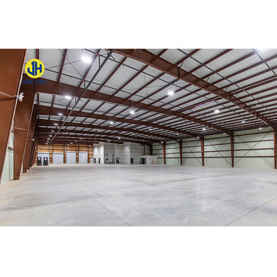 12x24 كوخ هيكل فولاذي مستودع كوخ فولاذ بناء مخصص
