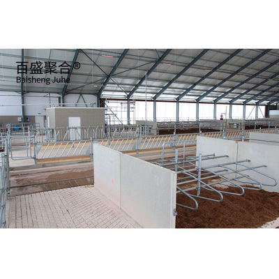 بناء حظيرة الأبقار المعدة مسبقاً لمعايير ASTM للمواشي ISO9001 2008/CE/BV معتمدة