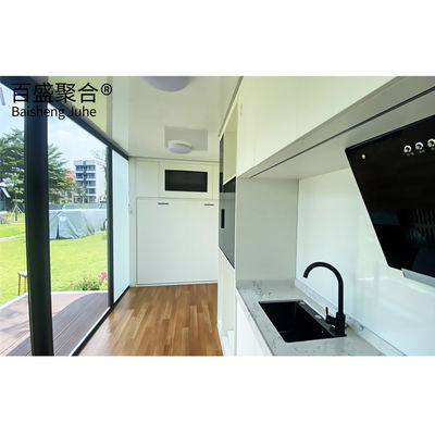 شحنة خاصة Apple Home Pod محمولة Apple Cabin متحركة لتزيين المناظر الطبيعية