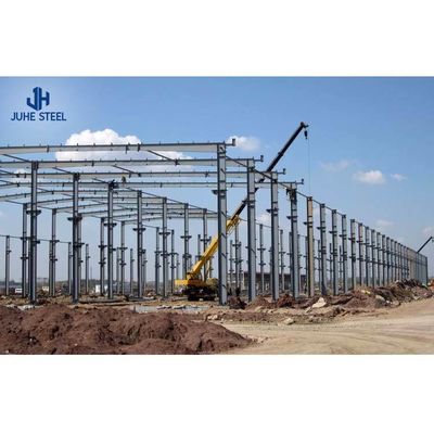 Door Construction Warehouse Light Steel Structure Prefab Steel Structure وحدات التخزين الذاتي