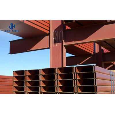 Q235/Q235B/Q355/Q355B هيكل فولاذي لتصميم قاعة الأداء الحديدية الحمراء