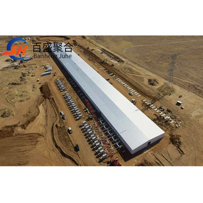 البنية الفولاذية الخفيفة المجهزة مسبقاً لمقدمي حلول بناء المستودعات الصناعية
