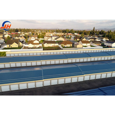 تصميم الإطار الفضائي الحجرة المجهزة مسبقاً لمستودع بناء الصلب من نوع الصلب Q355 Q235B