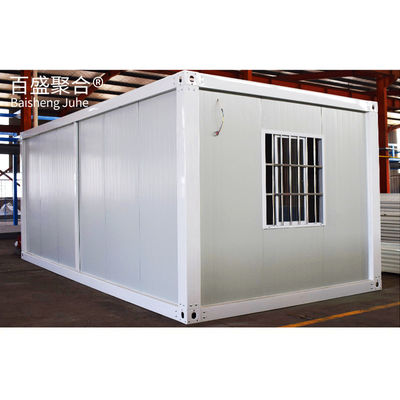 منازل الحاويات الجاهزة المعدة خصيصًا 20ft-40ft تصنيف الحريق A