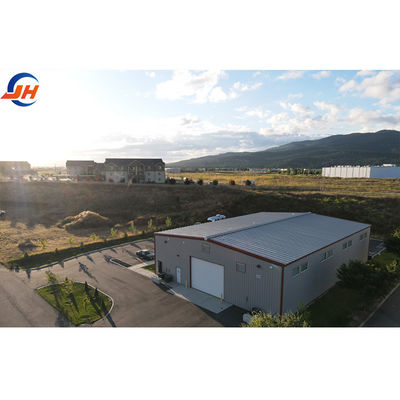 15*30*3 مواد بناء مخازن الأطر الفولاذية الجاهزة مع تصميم خفيف الوزن