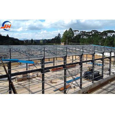 Q235B/Q345B التصميم والتصميم لمستودع مستودع منخفض الكربون