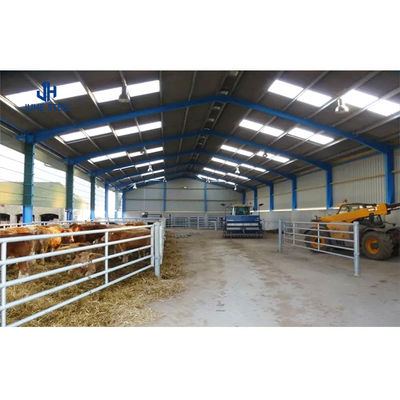 Q235 Q355B Steel Livestock Shelter Poultry Farm تخطيط التصميم منزل قريب مزرعة الدجاج