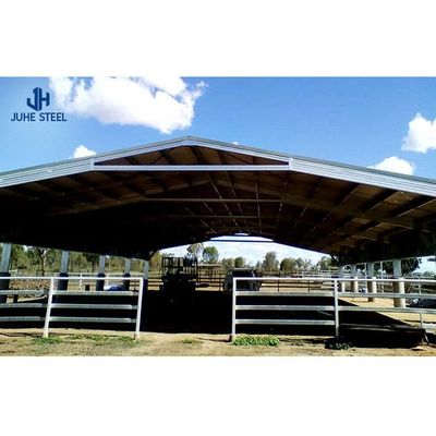 Q235 Q355B Steel Livestock Shelter Poultry Farm تخطيط التصميم منزل قريب مزرعة الدجاج