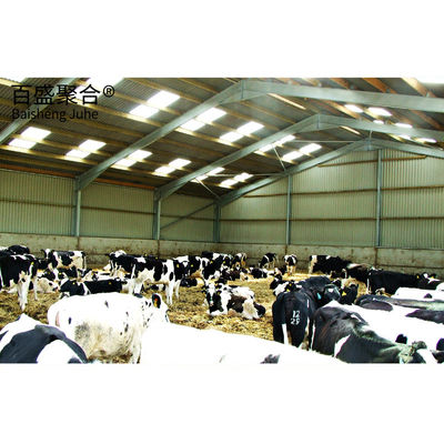 بناء مزرعة الأبقار من الدرجة الفولاذية