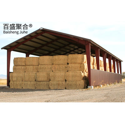 CE Prefab Horse Barns Metal Farm Buildings With Living Quarters مبنى مزرعة معدنية مع شقق معيشة