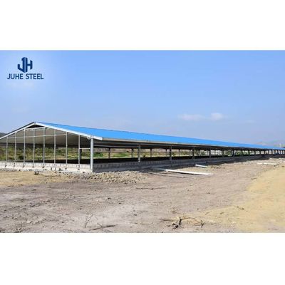 Q235/Q235B/Q355/Q355B المزرعة المعدنية مخازن المخازن مع صفائح سبيكة الألومنيوم