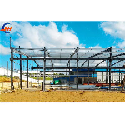 Q235B/Q345B تصميم ورشة عمل لهيكل الفولاذ الخفيف من الفولاذ منخفض الكربون للمباني المخصصة