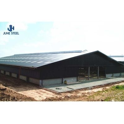 معايير ASTM للاستحمام المنسوج المعدني ملاجئ الماشية الأطر الفولاذية ملاجئ الخيل