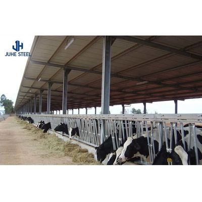 معايير ASTM للاستحمام المنسوج المعدني ملاجئ الماشية الأطر الفولاذية ملاجئ الخيل